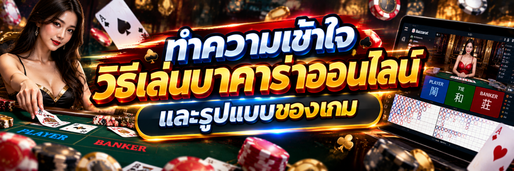 ทำความเข้าใจวิธีเล่นบาคาร่าออนไลน์และรูปแบบของเกม