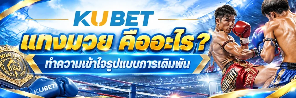 แทงมวย คืออะไร? ทำความเข้าใจรูปแบบการเดิมพัน